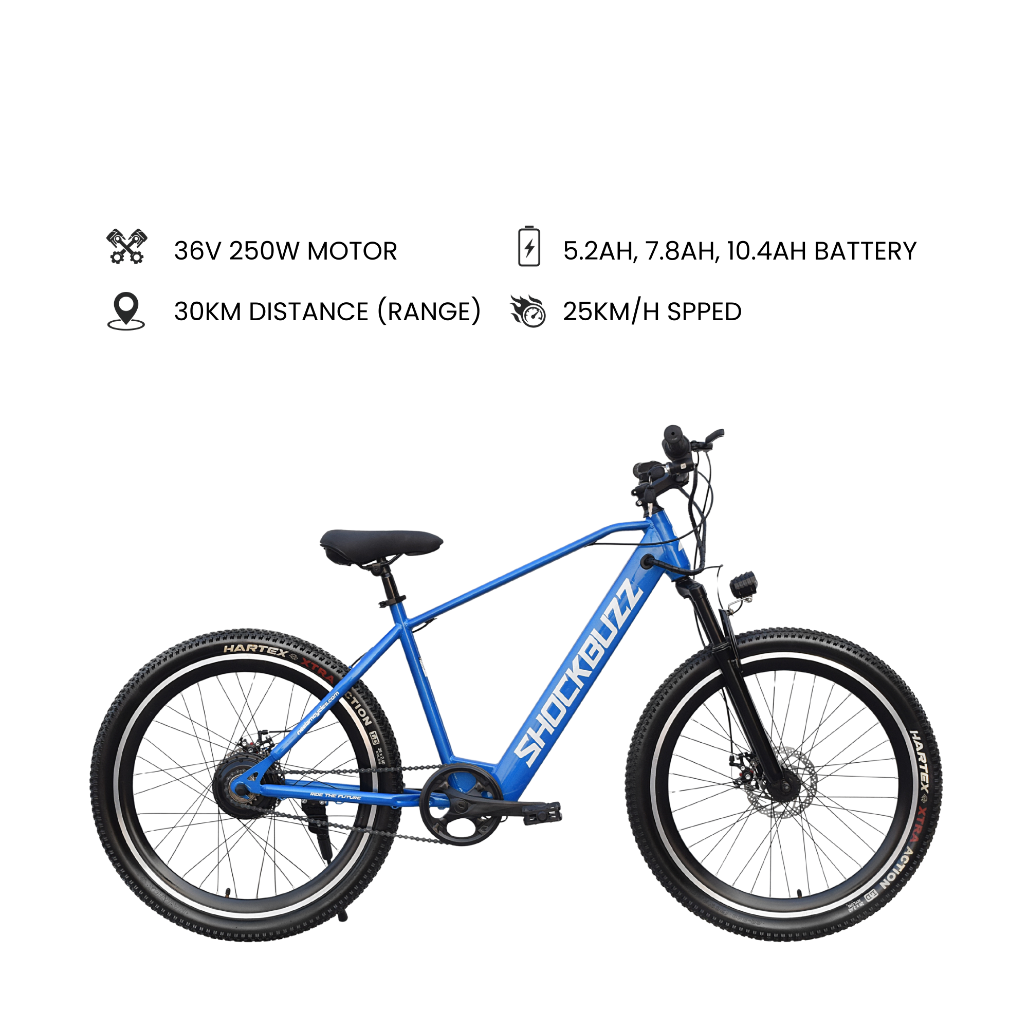 Neelam Shockbuzz NV 1.0 Electric Cycle 26 - Image 3