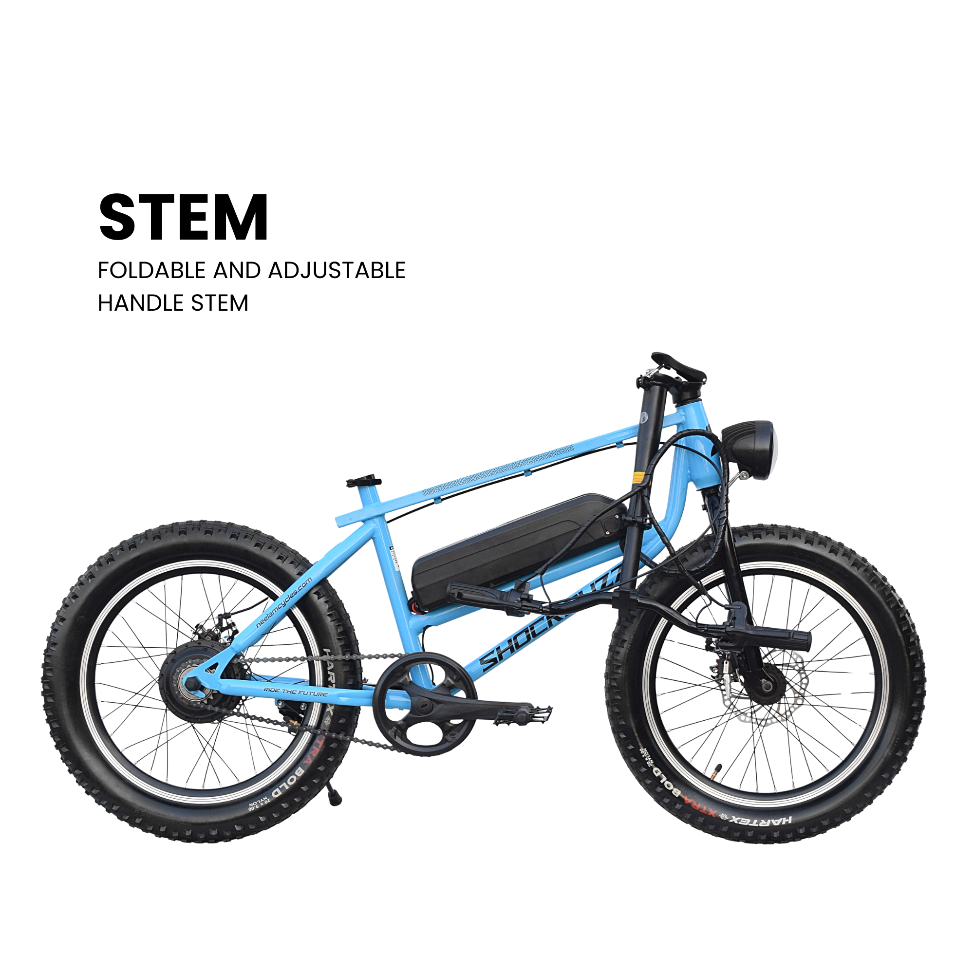 Neelam Shockbuzz Shox Electric Bicycle 20T - Image 4
