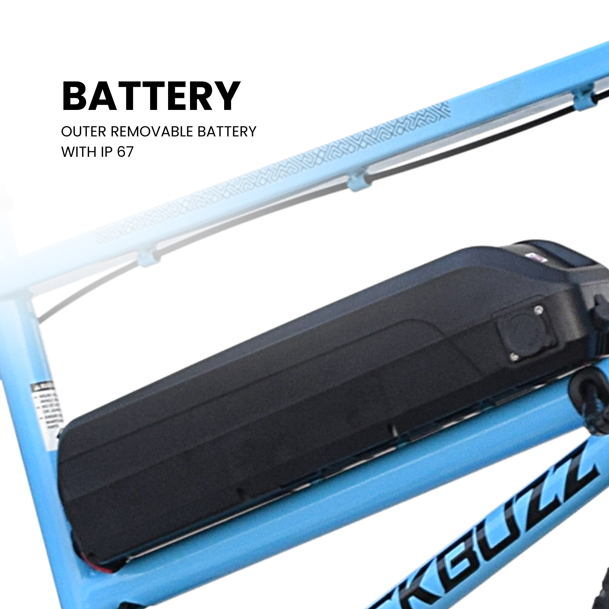 Neelam Shockbuzz Shox Electric Bicycle 20T - Image 6