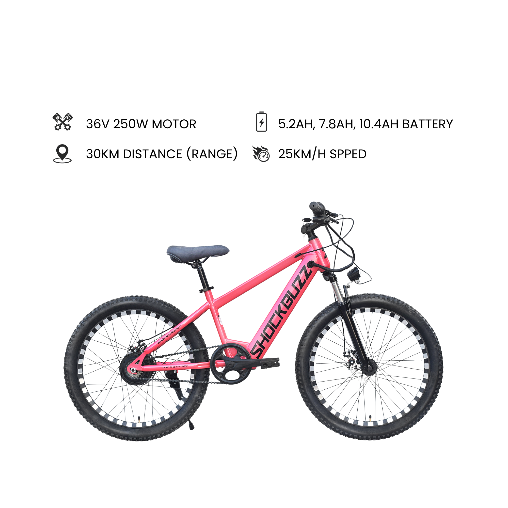 Neelam Shockbuzz NS 1.0 Electric Cycle 22 - Image 3